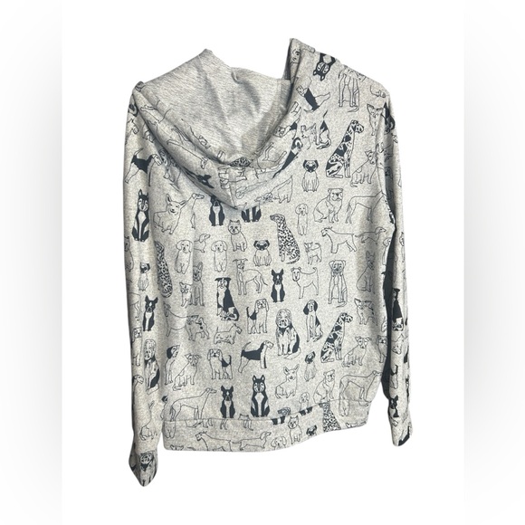 L.A. Soul Gray Hoodie with Dog Print - Picture 2 of 3